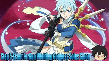 Step 5 Scout For Gun Wielding Goddess Solus Sinon In Sword Art Online Memory Defrag!