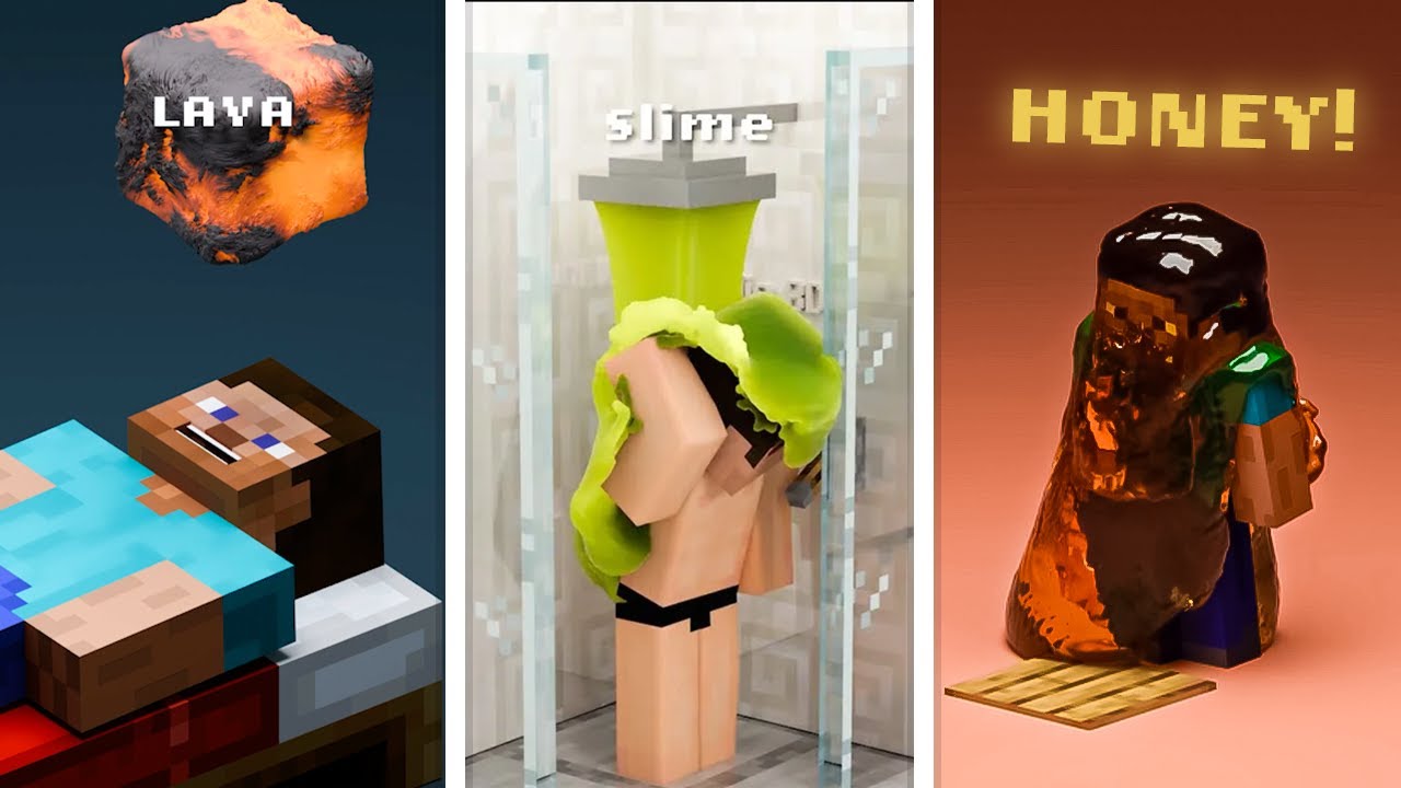 20 Minutes of The Most Satisfying Minecraft Simulations