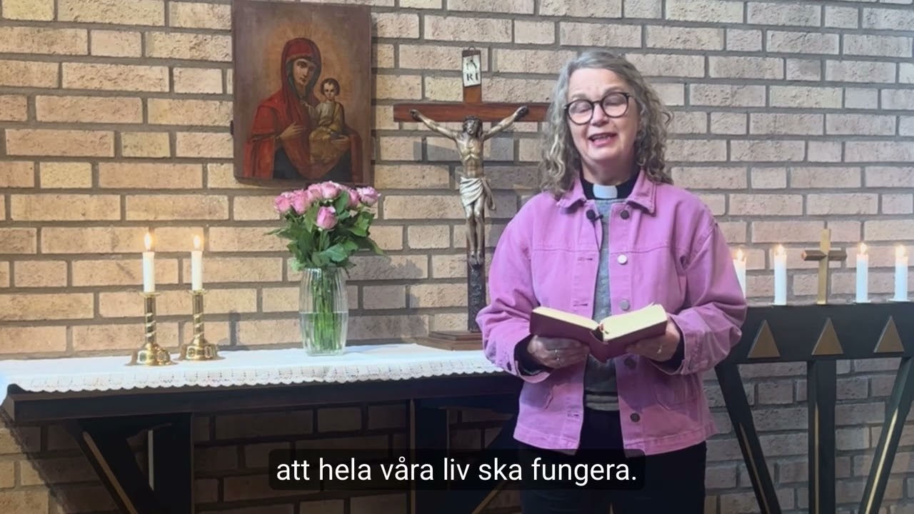 Tankar inför helgen från Västerstrandskyrkan februari 2026