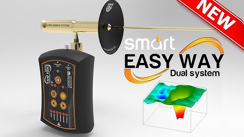 Easy way smart dual system to detect gold, precious metals, burials, caves and cavities