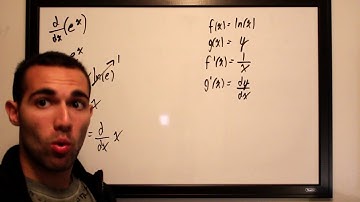 Derivative of e^x Proof (Using Implicit Differentiation)