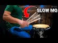 Secret to Moeller Stroke Revealed in Slow Motion (Drum Technique)