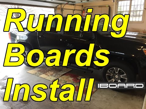 [HOW TO ] Install iBoardAuto Running Boards on a 2015-2020 Chevy Colorado (Crew Cab)