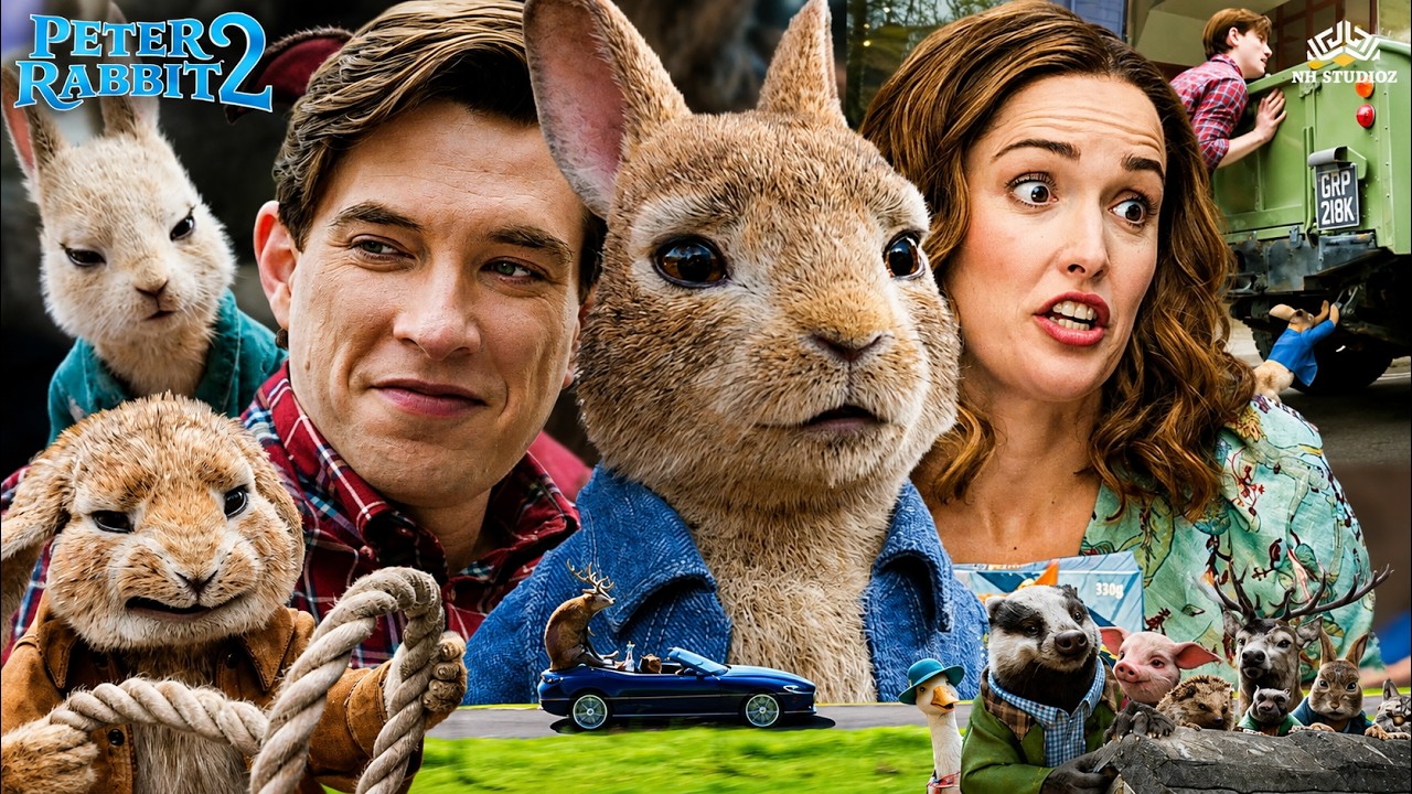 Film Rabbit Couple खरगोश और उसकी टीम के साथ हुआ बड़ा धोखा! | Peter Rabbit 2: The Runaway ...