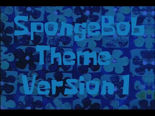 SpongeBob Production Music Spongebob Theme (Version 1) class=