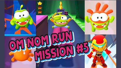 Om Nom: Run 🐸 Cut The Rope Gameplay Walkthrough Part - All Levels/Chapters/Episodes (iOS, Android)