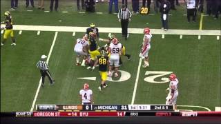 2012 Michigan Football Highlights V. Illinois