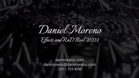 Daniel Moreno Reel 2022.1 - Houdini / Redshift / Realflow