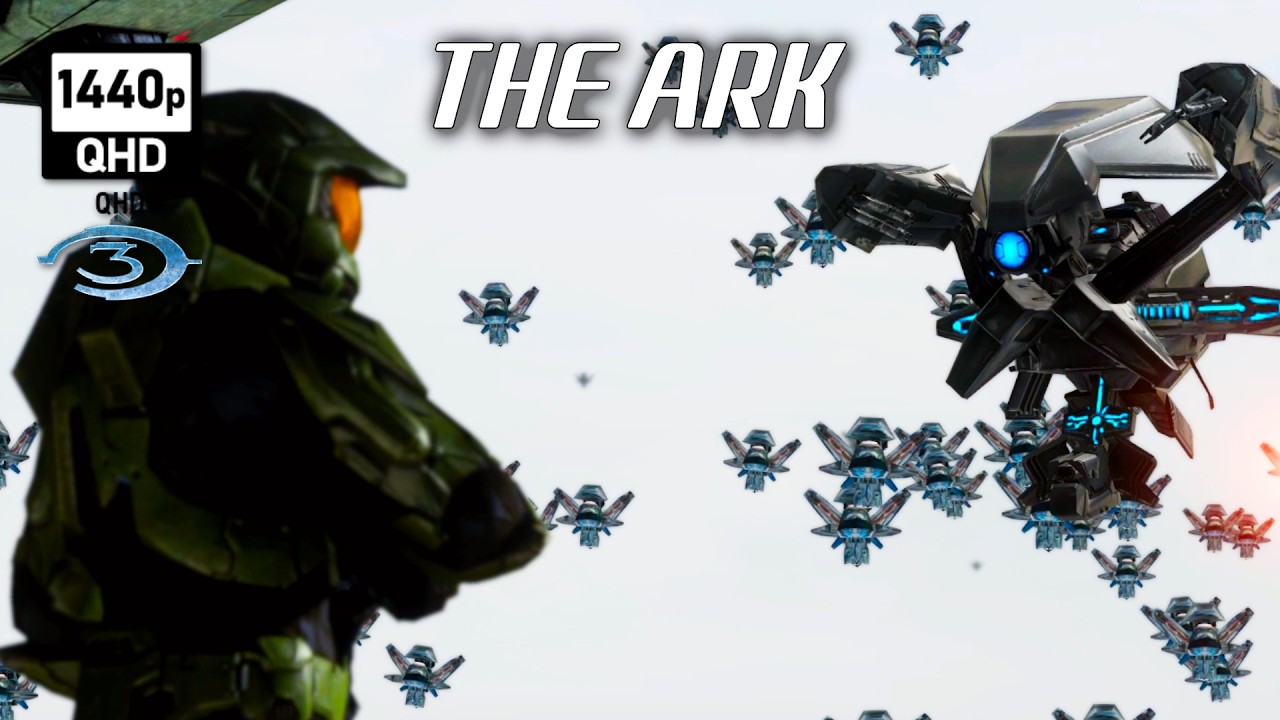 Halo 3: The Ark - Cutscenes (1440p 60FPS) - YouTube