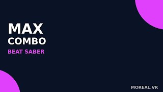 MAX COMBO IN BEAT SABER 🔥 #shorts