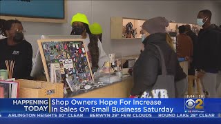 Shop Owners Hope For Increase In Sale On Small Business Saturday