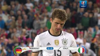 Deutschland vs Italien Elfmeterschießen 02.07.2016  4K UHD 2160p50