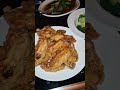 Chicken wings with honey,steamed Fish and veggies #yummyfood #foodie #tastychicken #crispychicken