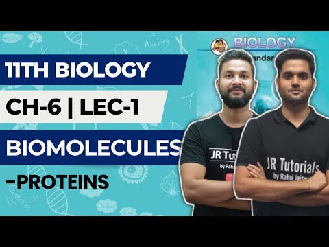 11th Biology | Chapter 6 | Biomolecules | Lecture 1 | Maharashtra Board |