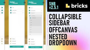 How to use common features of Sidebar Navigation for Bricks Builder