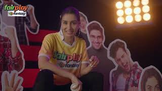 Shraddhakapoor New Adver For Fair Play Fantasyletest Update About Shraddhakapoornew Add