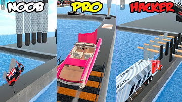 Crash Master 3D - NOOB vs PRO vs HACKER