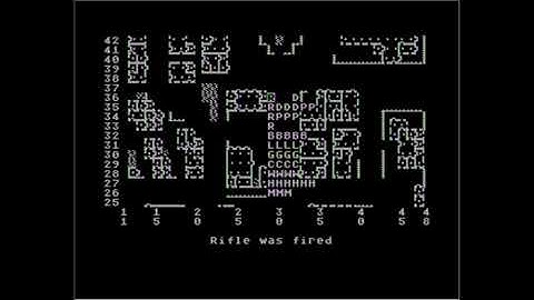 Computer Ambush - 1984 - Atari 8bit (Execution replay)