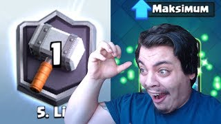 TÜRKİYE SIRALAMASINA GİRENE KADAR MAÇ YAPTIM Clash Royale