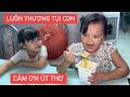 Trà Sữa có cô Út thương hết cỡ, các bạn nhỏ muốn ăn gì nấu nên thích về nội là vậy