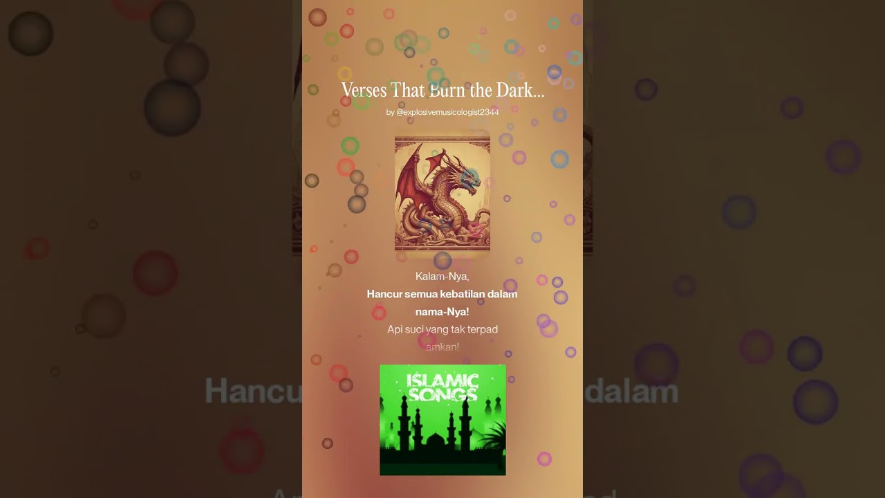 METAL ISLAMIC SONGS Verses That Burn the Darkness