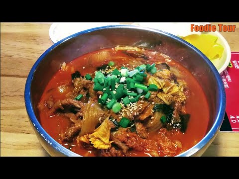수원 법원사거리 짬뽕 맛집 "몽짬뽕" Korean Spicy Seafood Noodles 짬뽕 Korean Food (원천동78-3) 수원맛집