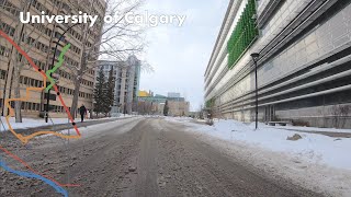 Winter Cycling in Calgary to Bike Root
Get your winter tires from my new shop: http://villagebicycles.ca!
4 February 2021
Quick little winter ride through the Brentwood Mall to Bike Root at the University of Calgary. Winter cycling is easy and fun!
Interactive map of routes: https://www.google.com/maps/d/u/1/edit?mid=10jP1l5KfjImpNqxlh1jVZow-Y3-LI_7G&usp=sharing
This ride on Strava: https://www.strava.com/activities/4735805423
Winter cycling tips:
-Keep your feet, hands, and face warm (ski goggles are a game changer)
-Use winter studded tires (available at http://bikeroot.ca)
-Keep your chain cleaned and lubed at least twice per month
-Have fun while saving money and resources compared to driving!
#자전거 #캘거리 #캐나다 Winter Cycling in Calgary to Bike Root