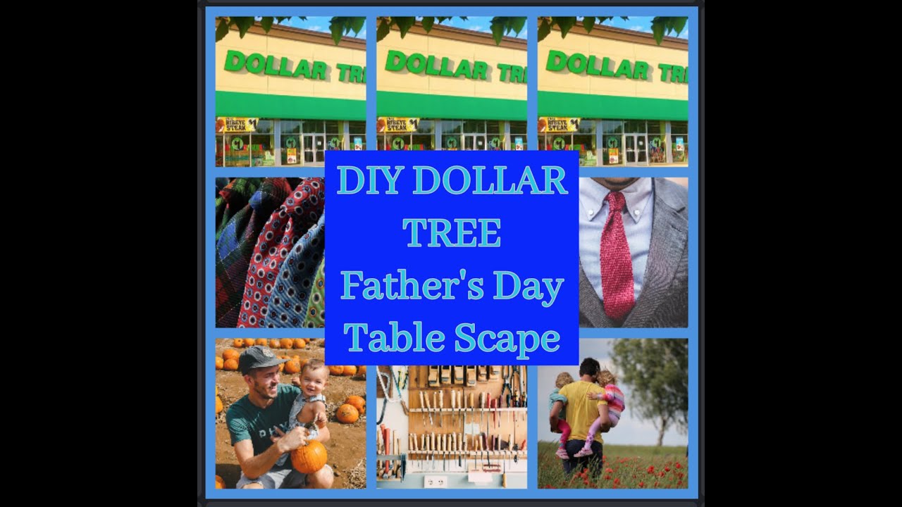 DIY Dollar Tree Father's Day Edition YouTube