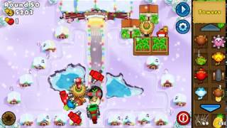 BTD5 Mobile - Mastery Mode UPDATED - North Pole - Impoppable