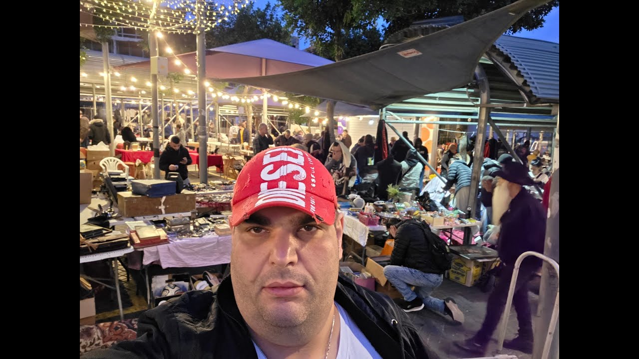 Израиль, барахолка города Яффо, купил серебряную цепочку и попал