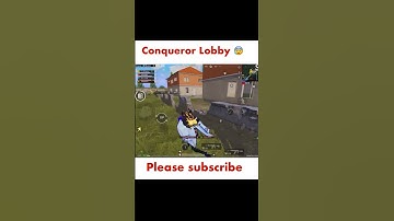 conqueror lobby 😱😱 #shorts #bgmishorts #pubgshorts #bgmi #pubg