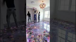 💜 Designing a Dreamy Purple Kids Room#Eoxyresin #Epoxy #EpoxyBedroo #Purple #KidsRoomMakover