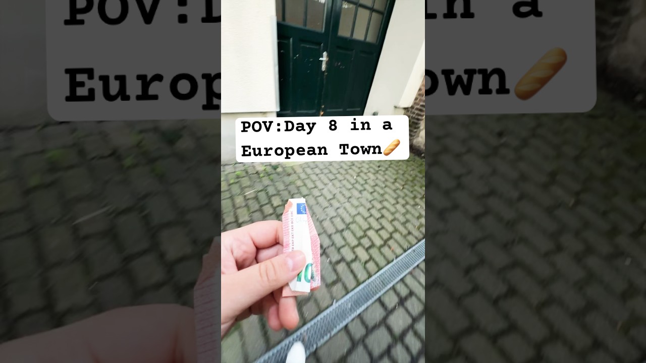 Social Credit Achieved in a Small European Town💸🥖 #deutschland #levelup #memes