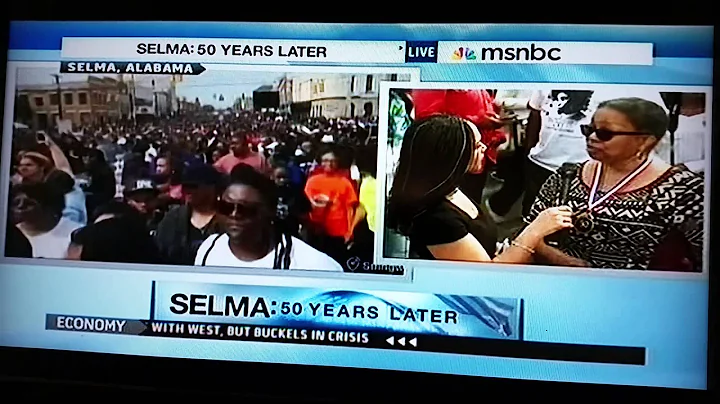 Jacqueline Harrison - Foote MSNBC SELMA interview