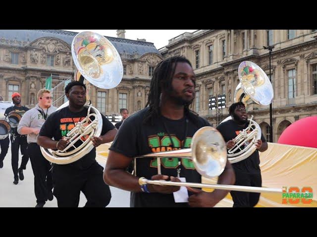 Florida HBCU marching band takes us along their performance at Louis Vuitton  show 