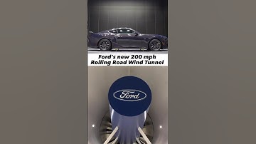 Ford’s new 200 mph Rolling Road Wind Tunnel!