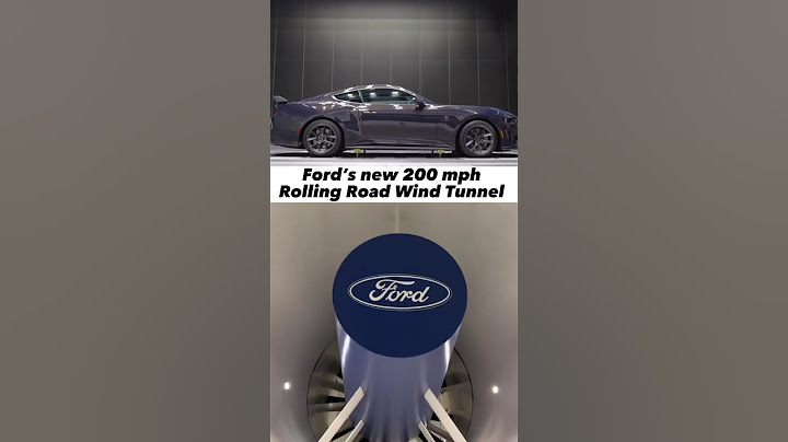 Ford’s new 200 mph Rolling Road Wind Tunnel!
