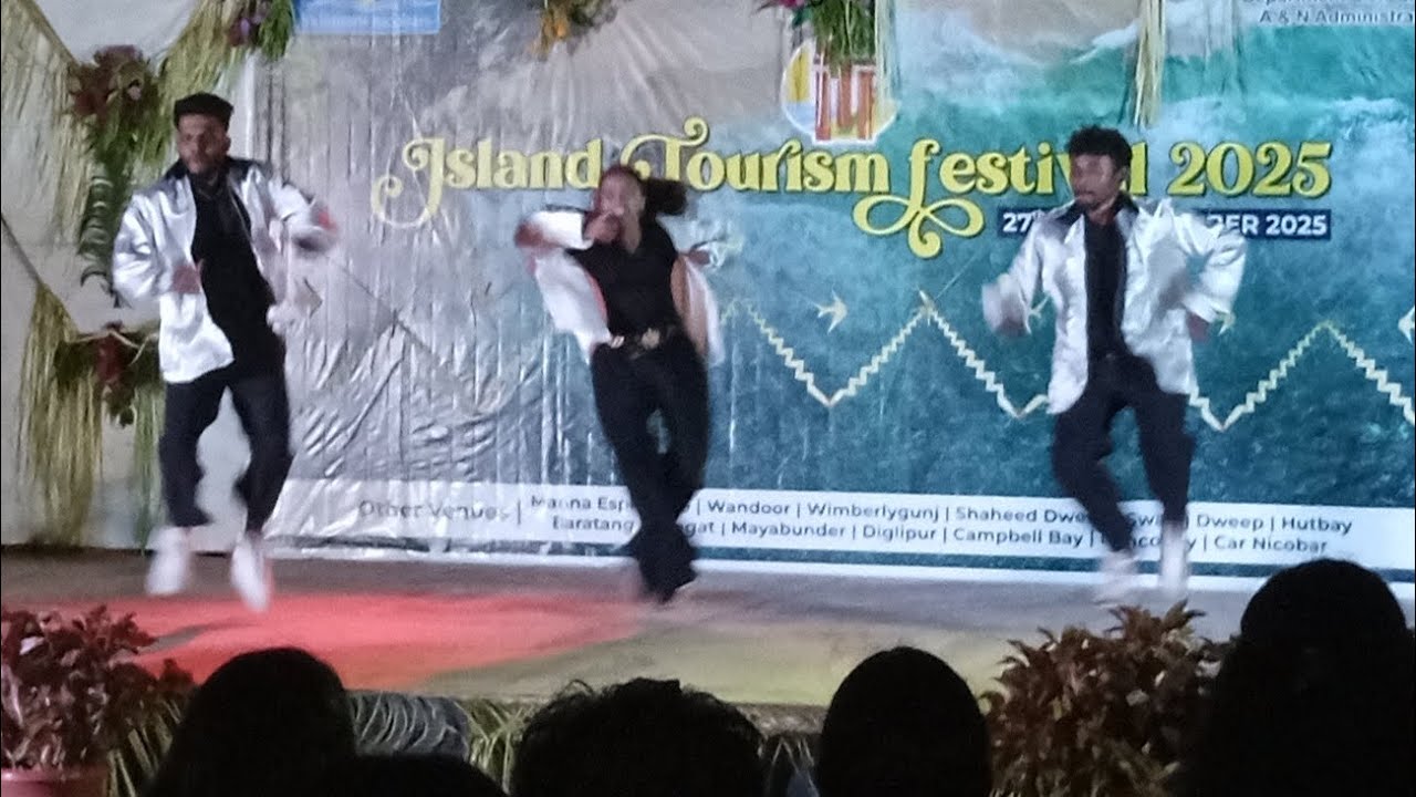 Island Tourism Festival 2025 at indira park kamorta Island on 7.01.2026