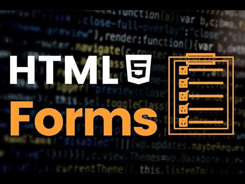 HTML FORMS OVERVIEW PART 1 - YouTube