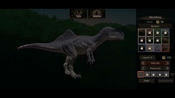 Path of Titans | Unlocking Melanistic on my Concavenator (Grinding 10K Marks)