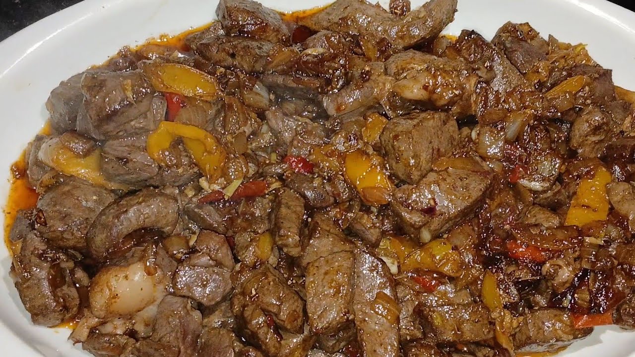 كبده بالبصل المكرمل والطعم حكايه 🫣#كبدة 