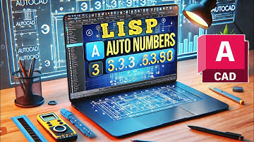 "LISP AutoCAD Auto Numbers : Best CAD Tutorials"