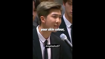 bts rm motivational speech // no matter who you are 🔥🔥