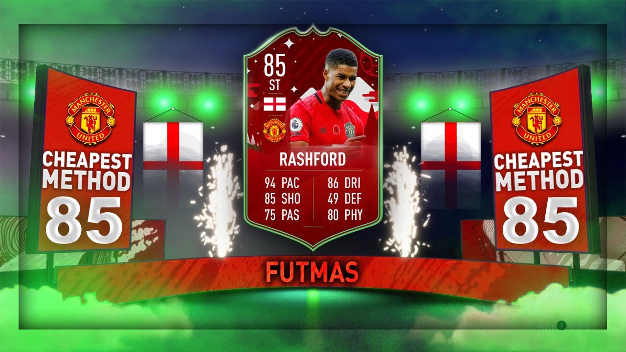 FIFA 20: 85 FUTMAS RASHFORD!! (CHEAPEST METHOD)