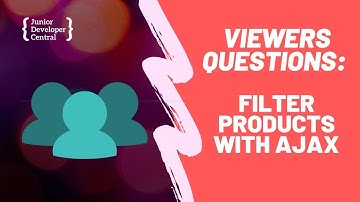 AJAX Filter - Product filtering with AJAX [Viewers Questions]