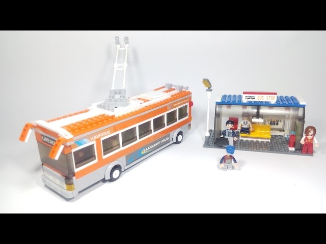Manuale Sluban set M38-B0331 Bus Autobus a due piani con stazione di