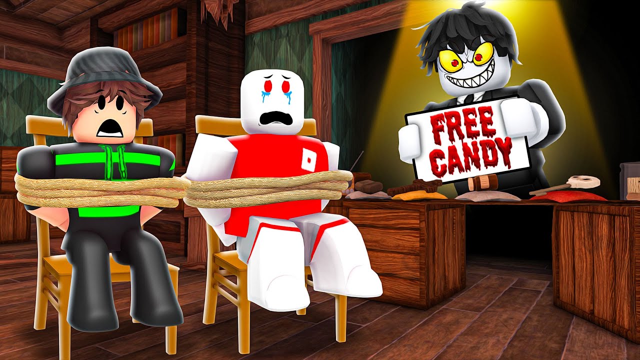 НАС ПОХИТИЛИ В ROBLOX!