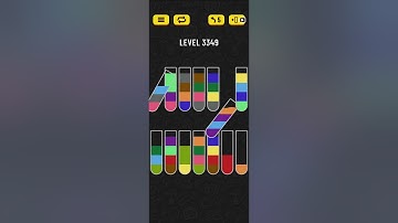 water sort puzzle level 3349