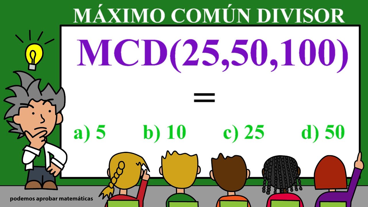 Como hacer minimo comun divisor