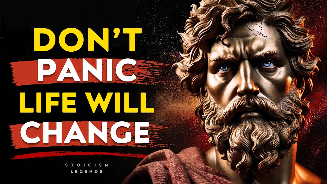Stop Worrying, Everything Will Fall Into Place - Stoicism Philosophy